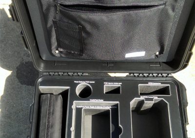 Capabilities demonstration case with custom insert
