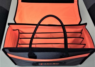 Soft presentation case with padded dividers
