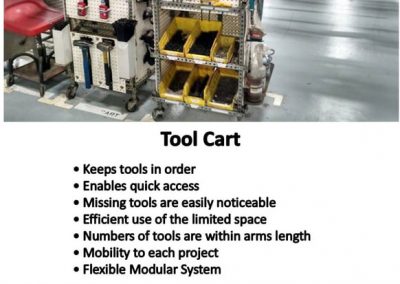 Tool cart 2 built from reusable fixture components