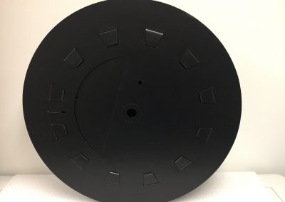 Die cut foam insert cradling metal components