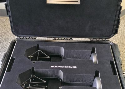 Custom case for broadcast gear